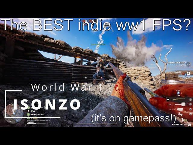 The Most Epic WW1 FPS Since BF1! - Isonzo Immersive Gameplay (On Gamepass!)