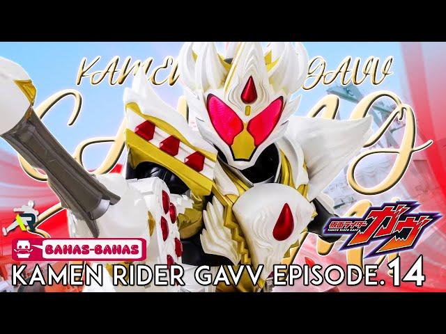 MERINDING DI EPISODE GOKIL INI! DEBUT UPGRADE FORM GAVV CAKING FORM!  Kamen Rider Gavv Episode.14