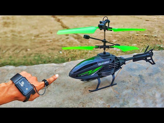 New Exceed Watch Heli RC Helicopter Unboxing Remote Control and Fly test toy rd tv