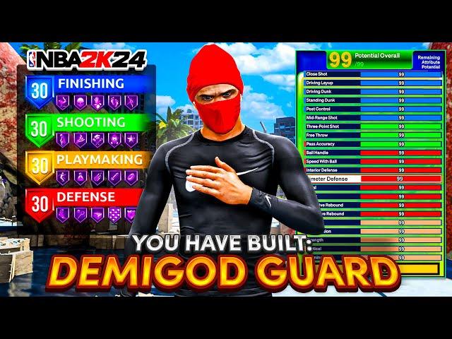 This New GAME BREAKING GLITCHED Point Guard Build WILL BREAK NBA 2k24 (MUST HAVE BUILD FOR SEASON 2)