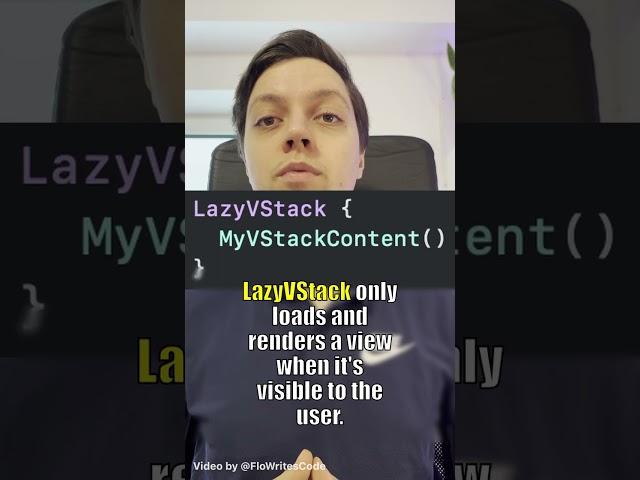 VStack vs. LazyVStack