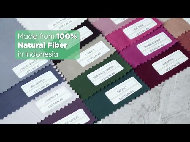 [English] Plain Fabric Sample Pack - Complete Set