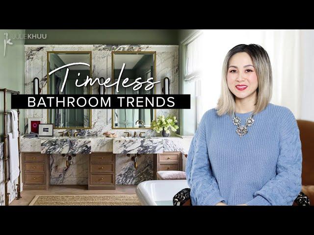 Timeless Bathroom Trends That Will Never Go Out Of Style! (Agree or Disagree?)