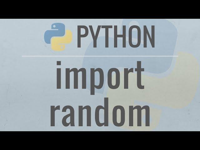 Python Tutorial: Generate Random Numbers and Data Using the random Module