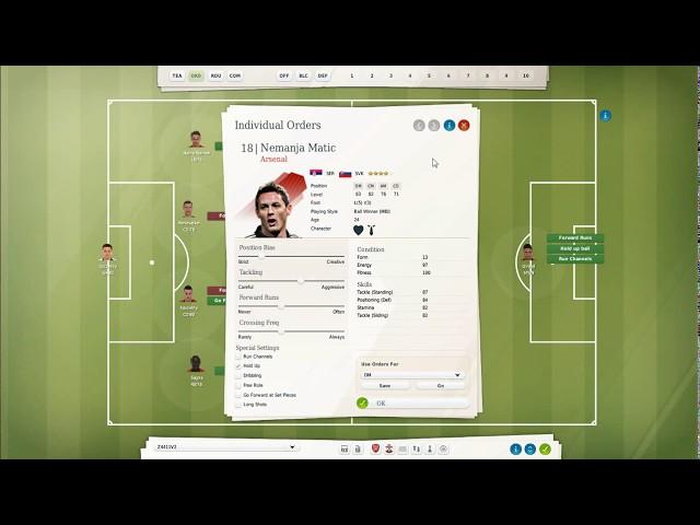 FIFA MANAGER 13 Good Tactic