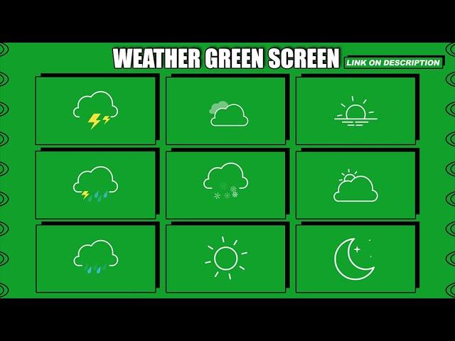 WEATHER GREEN SCREEN EFFECTS NO COPYRIGHT