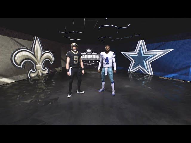 Madden NFL 25 - New Orleans Saints (1-0) Vs Dallas Cowboys (1-0) PS5 Week 2 (Madden 22 Rosters)