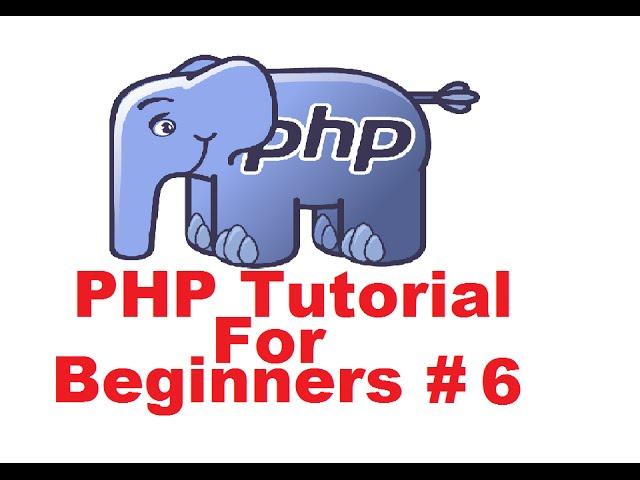 PHP Tutorial for Beginners 6 # Concatenation Operator and Escape sequences