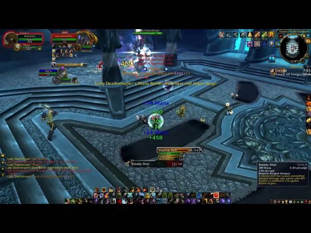 World of Warcraft - 10m Lady Deathwhisper - ICC Raid Boss #2 - Ominous Latin Phrase of Sargeras