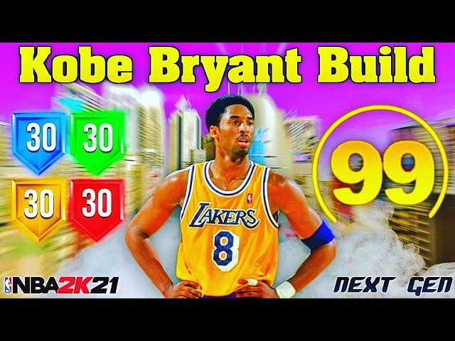 *NEW* Kobe Bryant Build 2k21 Next Gen!!! Best 2 Way Scoring Machine Build!!! NBA 2k21 Next Gen!!!