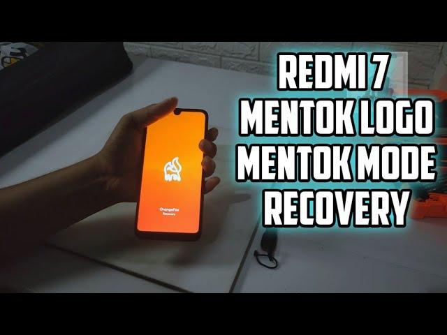 CARA MENGATASI REDMI 7 MENTOK RECOVERY MODE MENTOK LOGO CUMA PAKE FLASHDISK