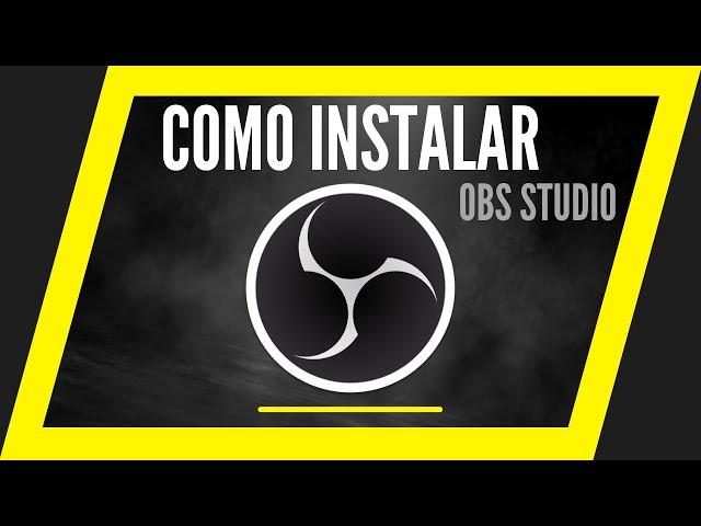 Cómo instalar OBS STUDIO en MAC