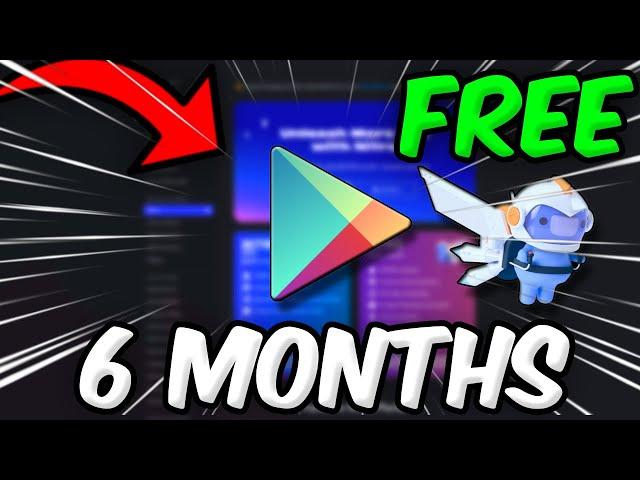 How To Get FREE DISCORD NITRO With GOOGLE PLAYSTORE! (6 Months)