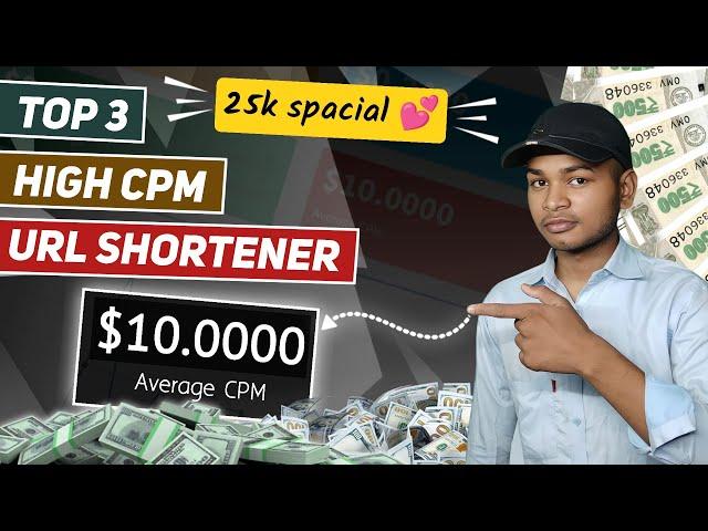 Top 3 Highest paying URL Shortener  | Daily Payout & High Cpm Rate | Earn money online