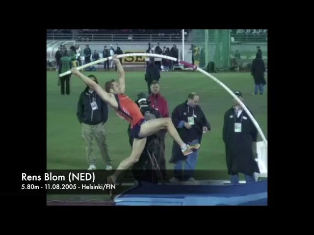 Rens Blom (NL) - 5.80m for gold at World Championships 2005