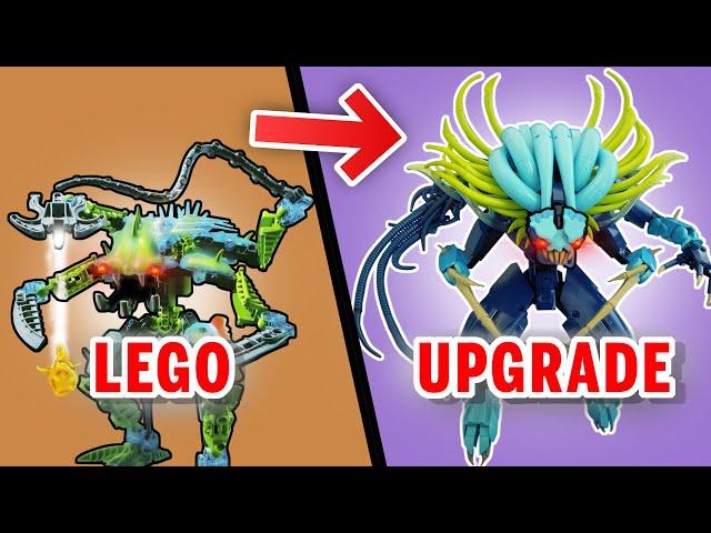 Using NOCTURN's LEGO Parts To Build Bionicle MOCs