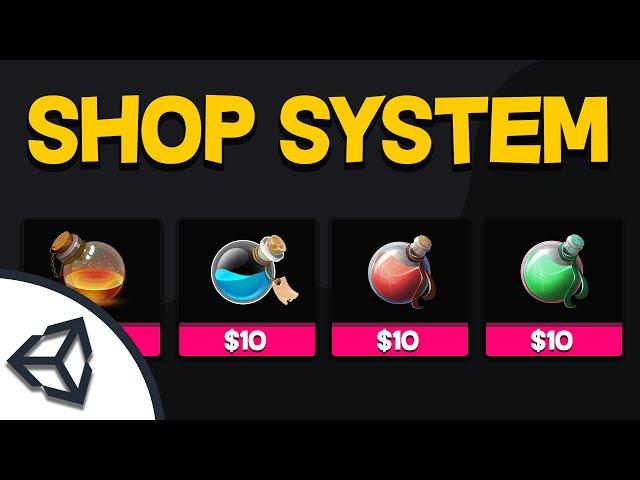 How to make a simple Shop in Unity