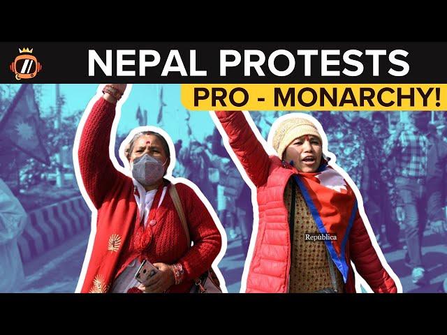 Pro-Monarchy Protests In Nepal | People Want Monarchy Back?
