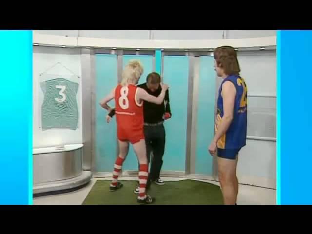 Lovejoy Punched in the Face Accidentally on Soccer AM