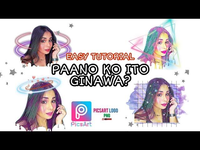 HOW I EDIT MY PICTURES USING PICSART / TAGALOG TUTORIAL / PICSART TUTORIAL