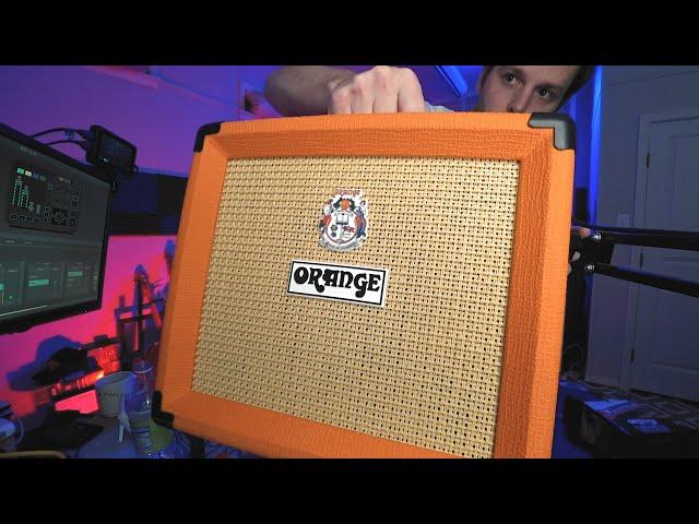 orange crush 12 guitar amp test & review