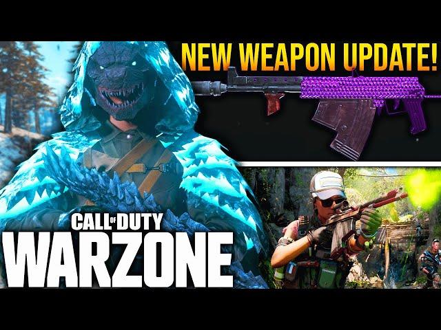 WARZONE: New SURPRISE WEAPON UPDATE! New UGR SMG & Content Update! (UGR Best Loadout)