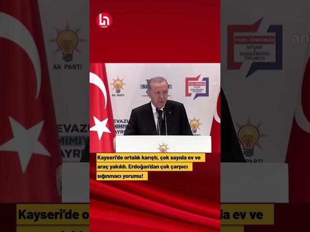 Kayseri'de ortalık karıştı! Çok sayıda ev ve araç yakıldı: Erdoğan'dan çok çarpıcı sığınmacı yorumu!