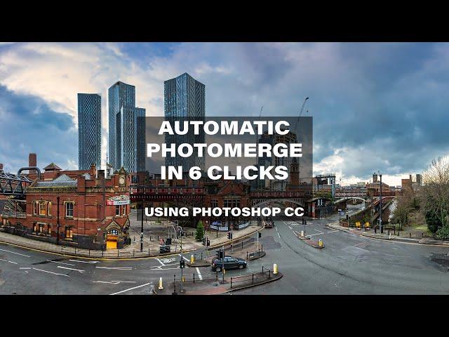 How to perform an automatic Photomerge in Adobe Photoshop CC