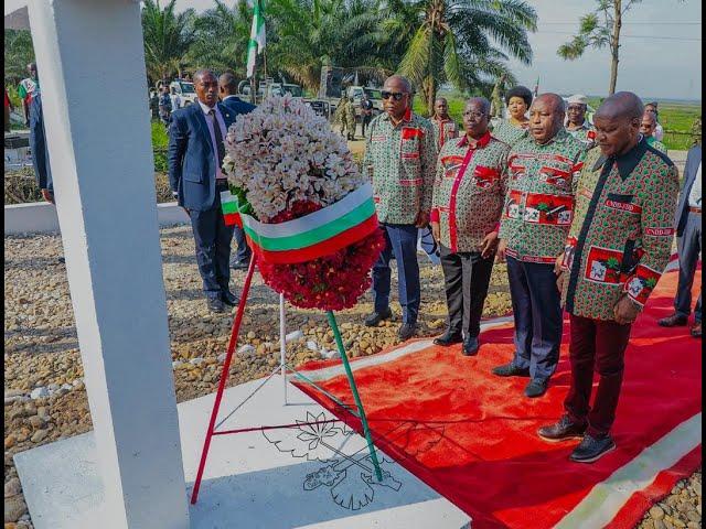 Ibirori vyo kunamira no gusabira #Intwari ku rugamba rw'amahoro na demokarasi mu Burundi