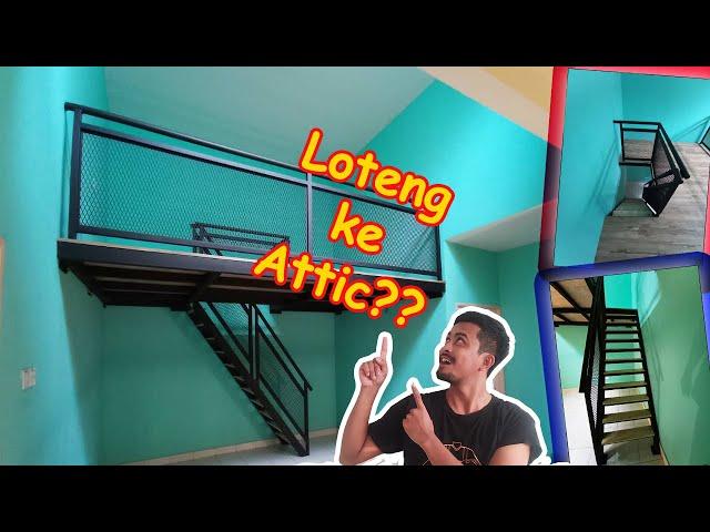 LOTENG HOME OFFICE || HOME OFFICE ATTIC IDEA