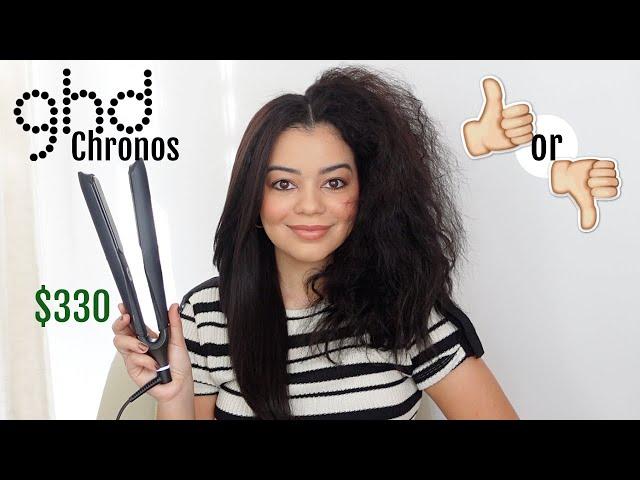 NEW GHD CHRONOS ON CURLY HAIR - WORTH $330?! 