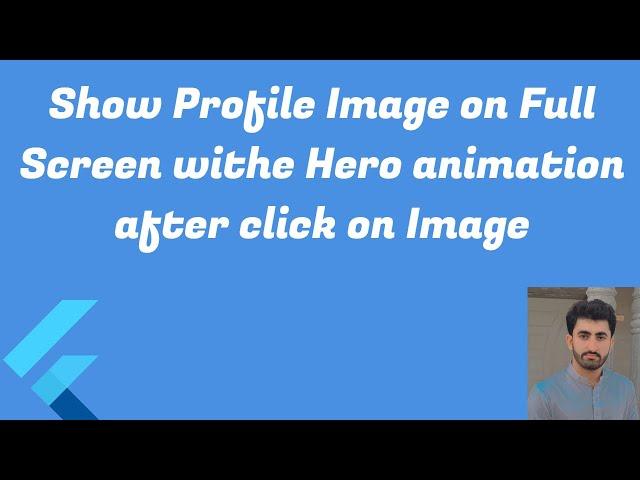 How show image on full screen like Facebook and WhatsApp profile image on image click