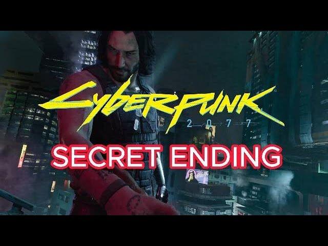 Secret Ending + Johnny takes the body (Cyberpunk 2077)