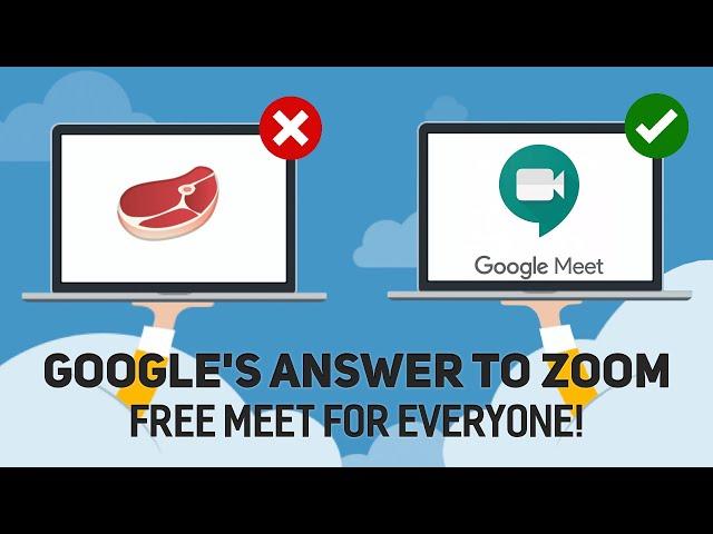 Google's answer to Zoom: Meet Free for everyone!