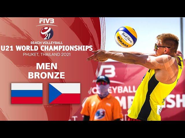 RUS vs. CZE - Men's Bronze | U21 Beach Volleyball World Champs 2021