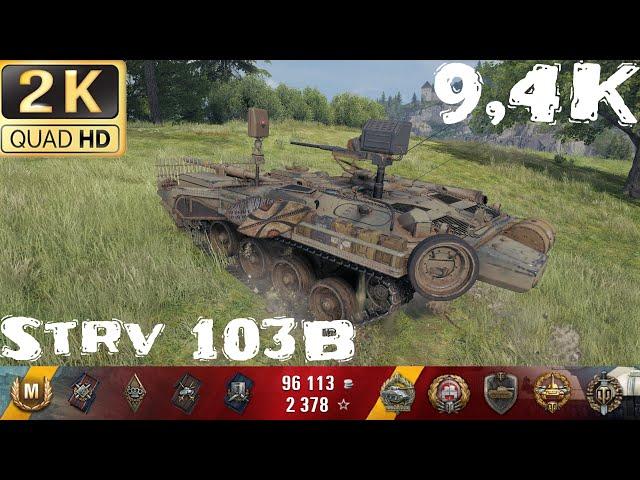 Strv 103B• 9,4K DMG 8 KILLS • World of Tanks