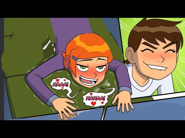 Ben 10 kiss Gwen - Kissing video of Ben10 and Gwen kiss Love story and kiss comics 3169