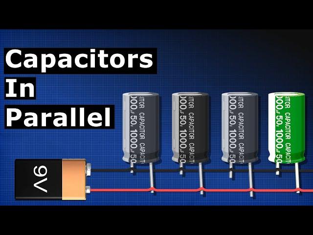 Capacitors in Parallel - calculations  electronics engineering