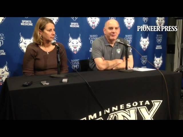 Video: #Lynx general manager Roger Griffith talks about draft day trade for veteran Jia Perkins