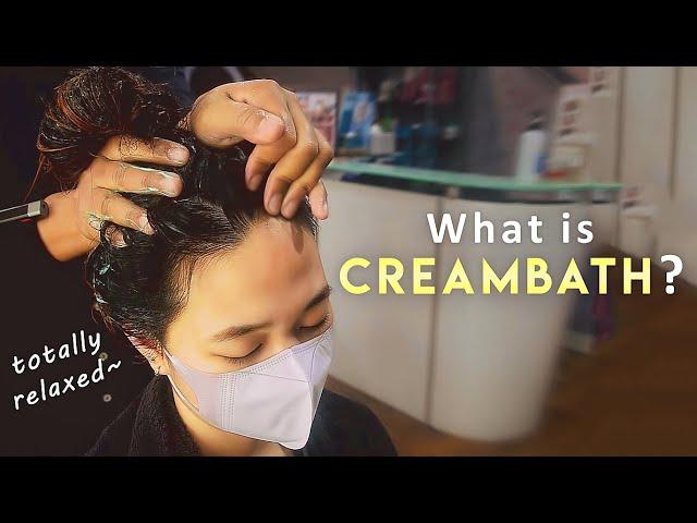 「What is CREAMBATH?」Indonesian Style Hair Spa Introduction by HolyRub - 3rd video