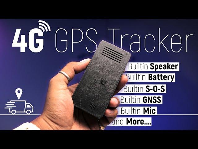 Multipurpose 4G GPS Tracker based on ESP8266 | Real-time Tracking | SOS | Audio spy | And more.