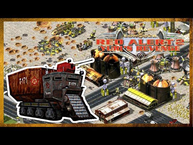 Red Alert 2: An Explosive Start | 1 vs 7 Brutal AI | Superweapons [On]