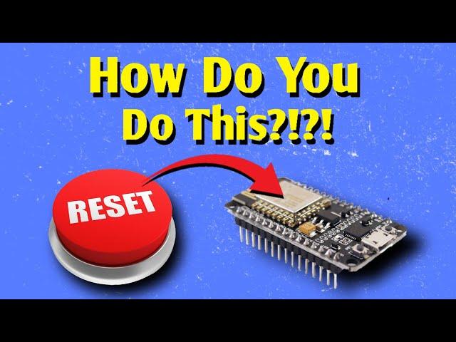How To Reset And Flash An ESP8266 Node MCU!