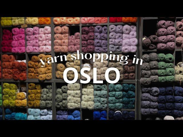 yarn shopping in Oslo, Norway | visiting Fru Kvist, Garntopia, Pickles, my itinerary and VAT refunds