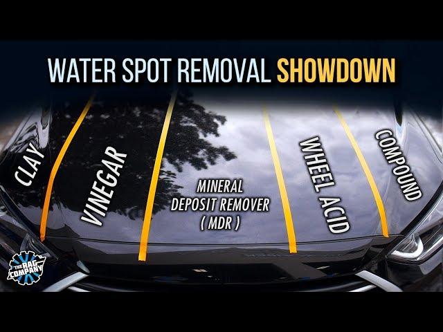 WATER SPOT REMOVAL: What Works Best? | Product Comparison