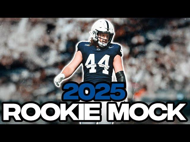 A Live 2025 Dynasty Rookie Mock Draft