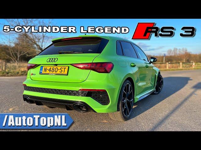 2022 Audi RS3 Sportback 8Y 288km/h REVIEW on Autobahn by AutoTopNL