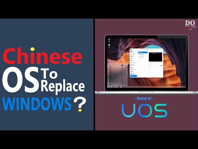 Chinese operating system to shift Windows of the country || UOS LINUX