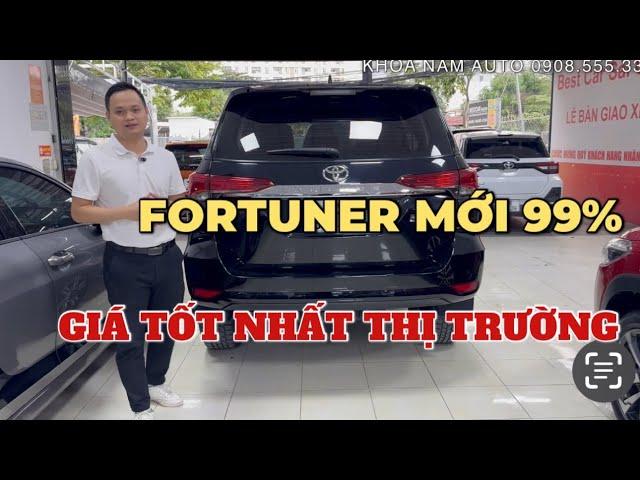 Toyota Fortuner Siêu Lướt Mới Nhất Duy Nhất Thị Trường-Giá Vô Cùng Tốt-Chất Xe Mới 99%-Khoa Nam Auto