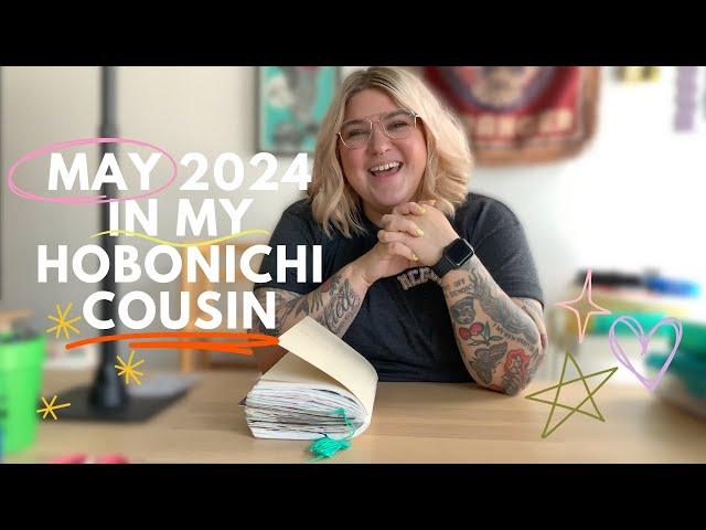 Hobonichi Cousin Flip Thru | May 2024